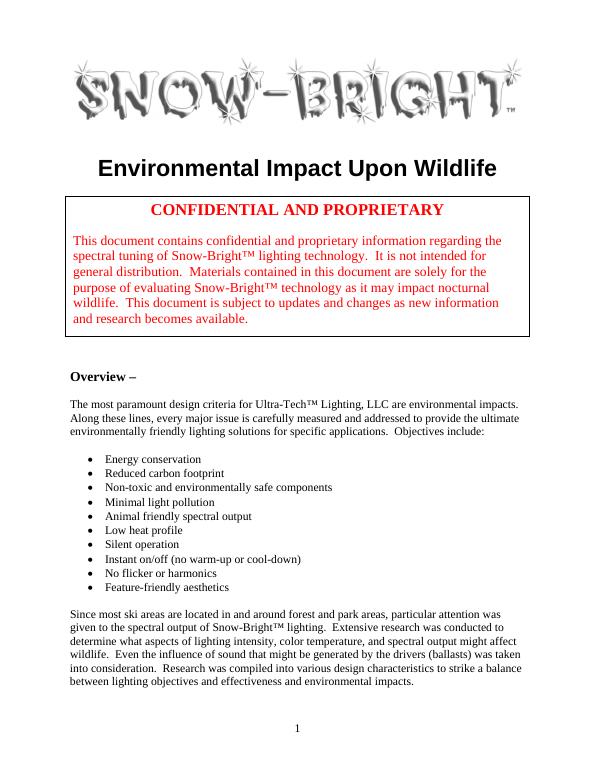 Environmental Impact Assessment preview