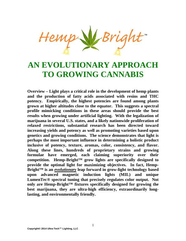 Hemp-Bright™ White Paper preview